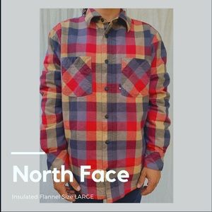 THE NORTH FACE  Insulated Flannel Size LARGE